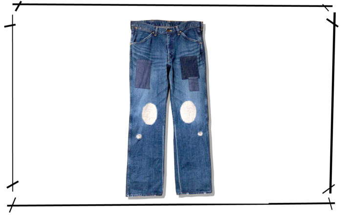 NUMBER(N)INE Grunge Denim pants Touch Me I'm Sick 2003AW