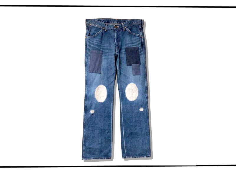 NUMBER(N)INE Grunge Denim pants Touch Me I'm Sick 2003AW