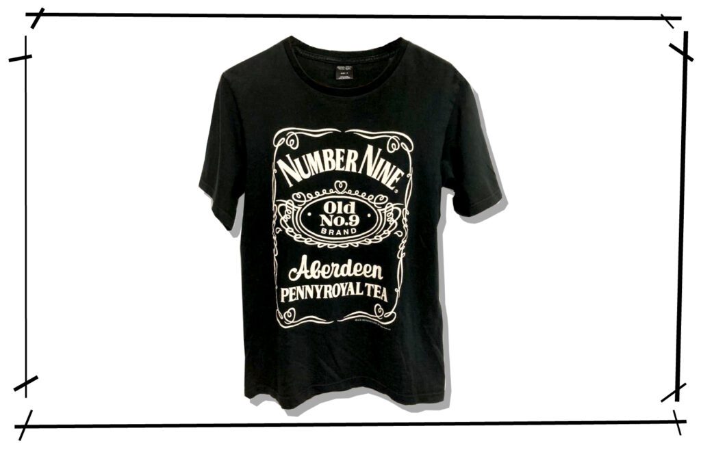 Number(N)ine JACK DANIEL'S T Shirt 2003SS