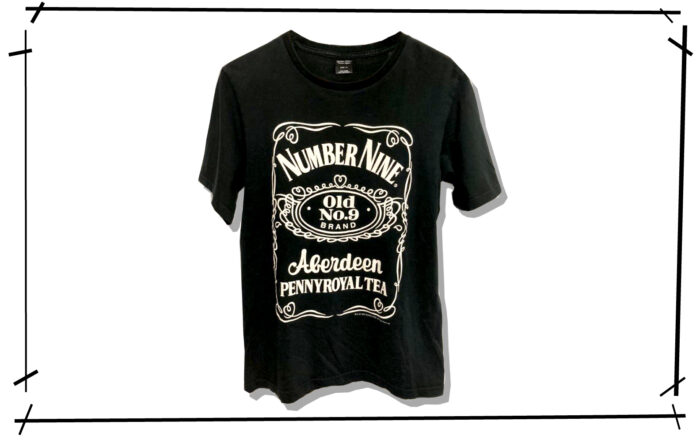 Number(N)ine JACK DANIEL'S T Shirt 2003SS