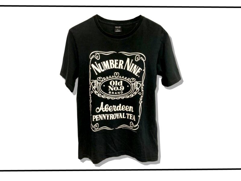 Number(N)ine JACK DANIEL'S T Shirt 2003SS