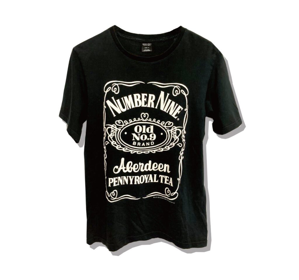 Number(N)ine JACK DANIEL'S T Shirt 2003SS Front