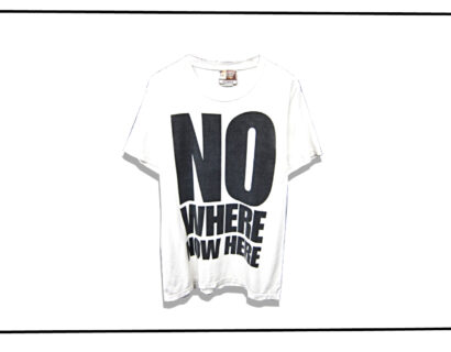 A BATHING APE × UNDERCOVER NOWHERE White TShirt Front