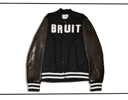 UNDERCOVER Bruit Skull embroidery Stadium Jacket 2013AW Front