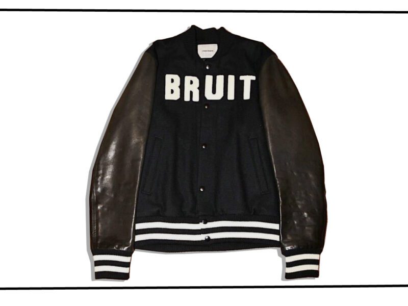 UNDERCOVER Bruit Skull embroidery Stadium Jacket 2013AW Front