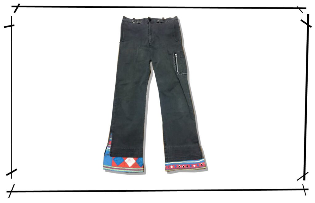 UNDERCOVER Crust Pants 2003 Spring Summer scab