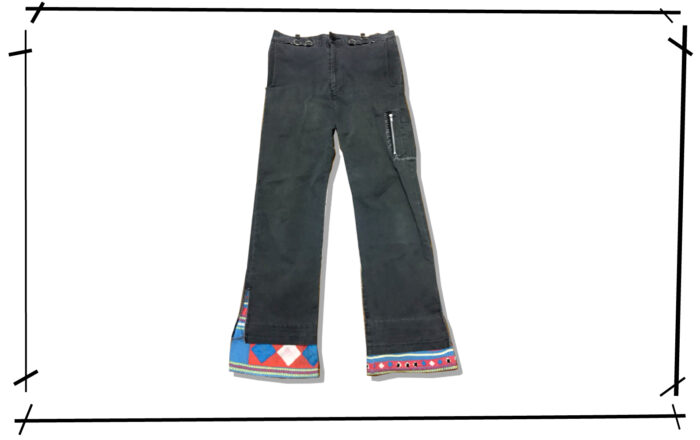 UNDERCOVER Crust Pants 2003 Spring Summer scab