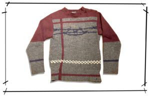 UNDERCOVER barbed wire knit 1996AW Wire Front