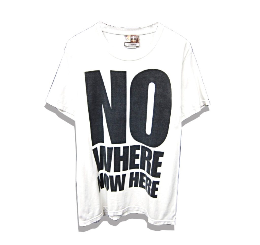 A BATHING APE × UNDERCOVER NOWHERE White TShirt Front