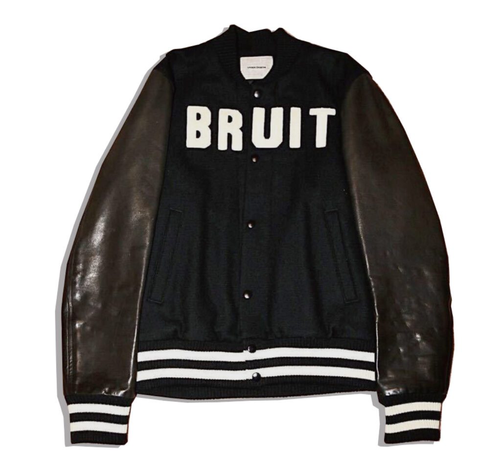 UNDERCOVER Bruit Skull embroidery Stadium Jacket 2013AW Front