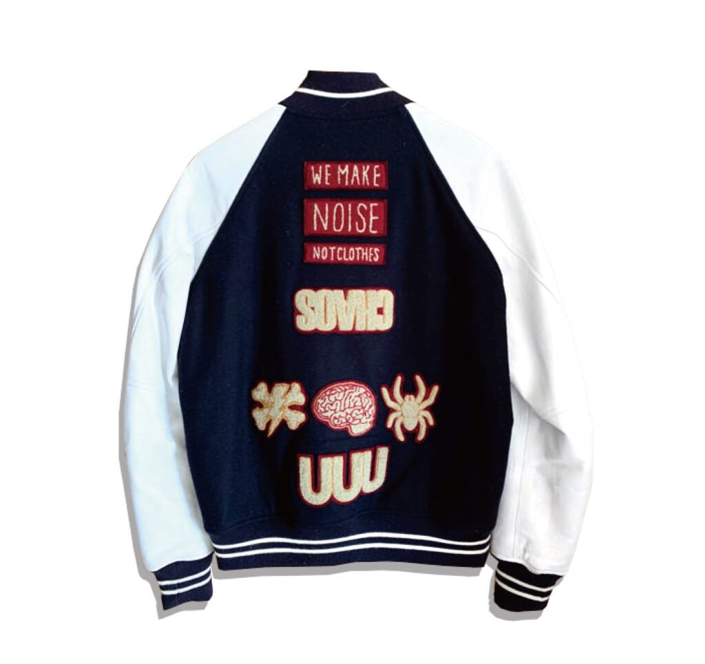 UNDERCOVER Wappen Stadium Jacket 2014AW Back