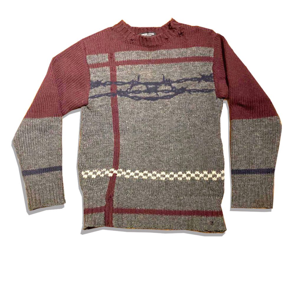 UNDERCOVER barbed wire knit 1996AW Wire Front