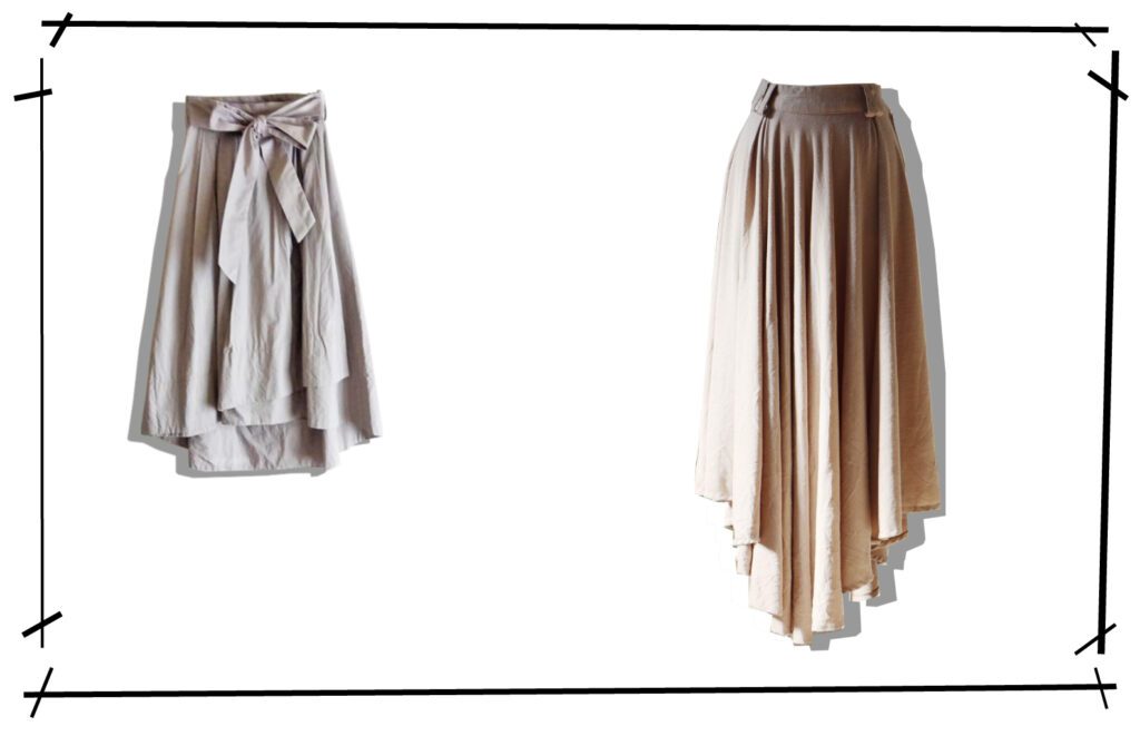 Asymmetric Skirt Series