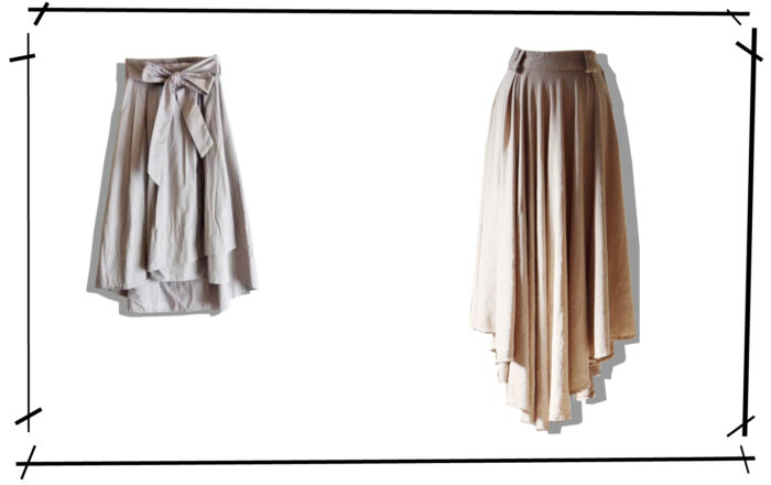 Asymmetric Skirt Series