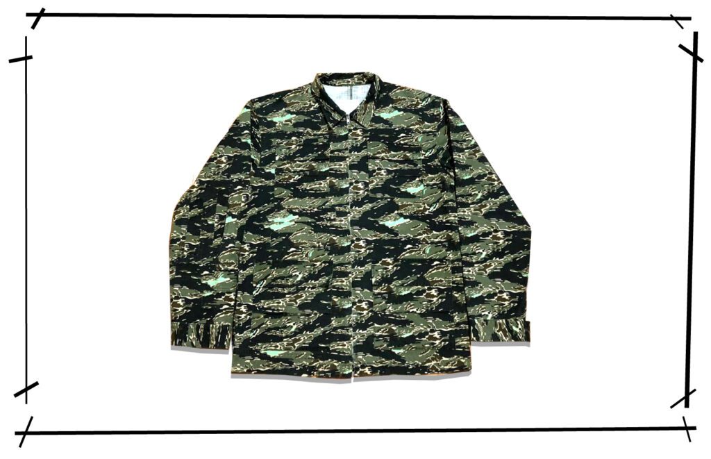 UNDERCOVER CHAOTIC DISCORD gfy Camo Shirt 2001SS