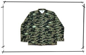 UNDERCOVER CHAOTIC DISCORD gfy Camo Shirt 2001SS