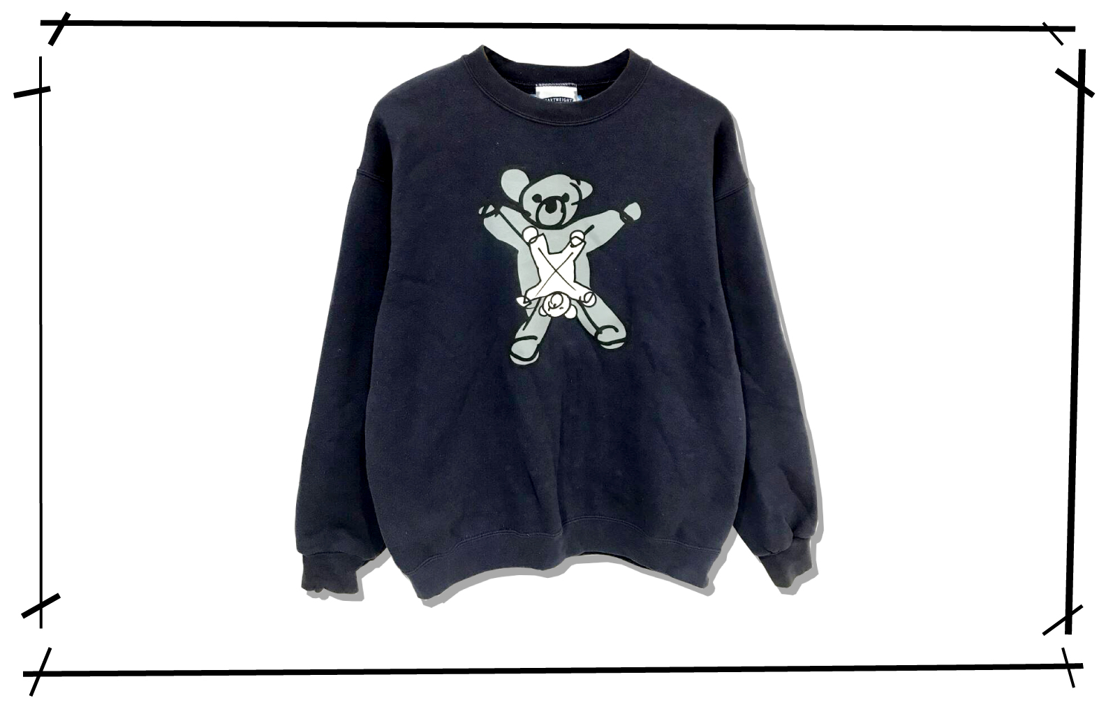 UNDERCOVER x LEE Sweater 2002ss The illusion of haze