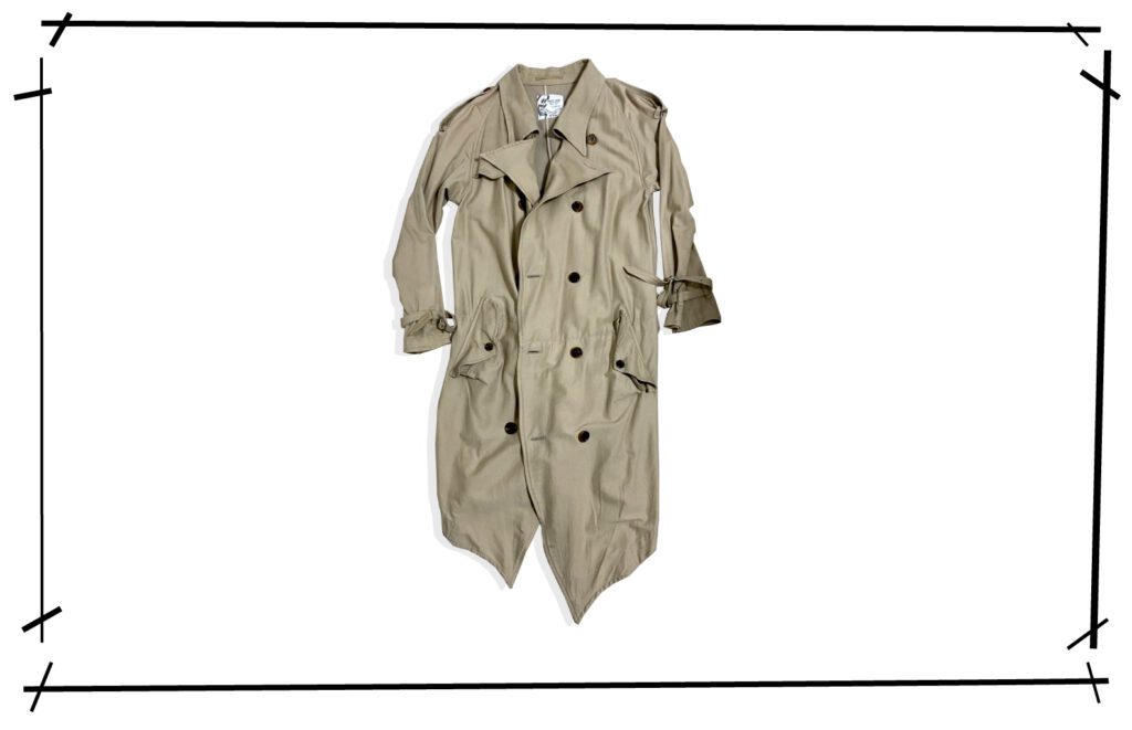 Undercover distortion Trench Coat 2004ss LANGUID