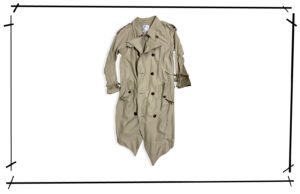 Undercover distortion Trench Coat 2004ss LANGUID