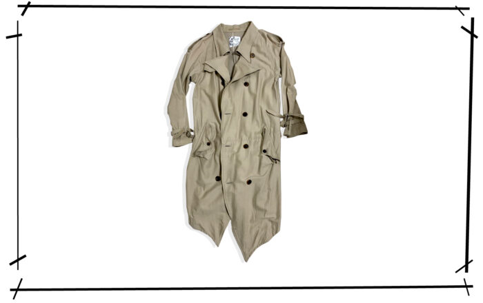 Undercover distortion Trench Coat 2004ss LANGUID