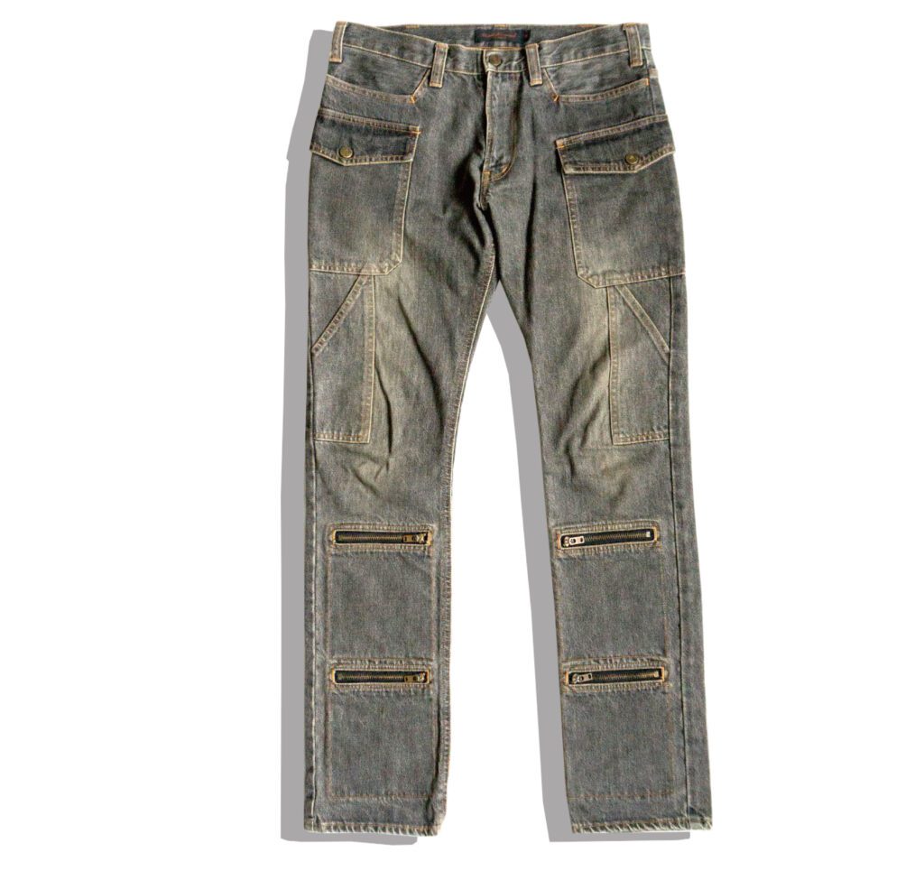 UNDERCOVER 2002AW bush cargo denim pants Front