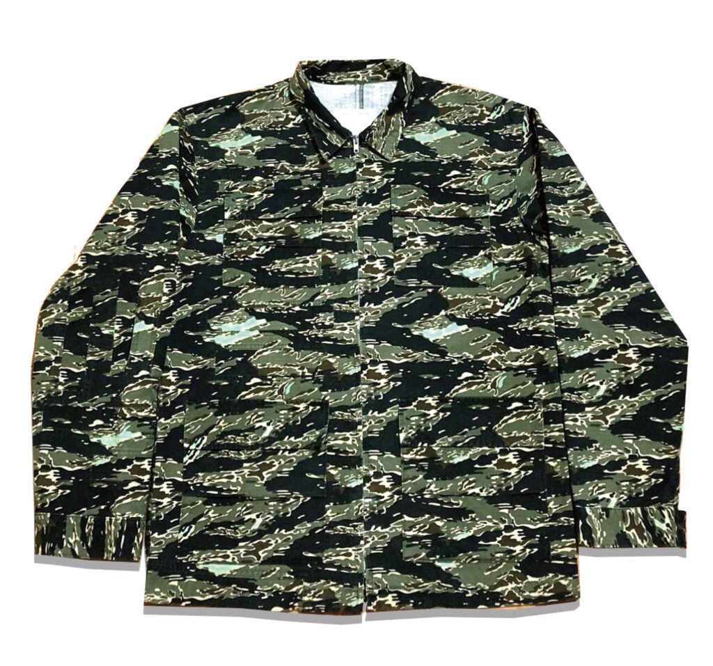 UNDERCOVER CHAOTIC DISCORD gfy Camo Shirt 2001SS Front