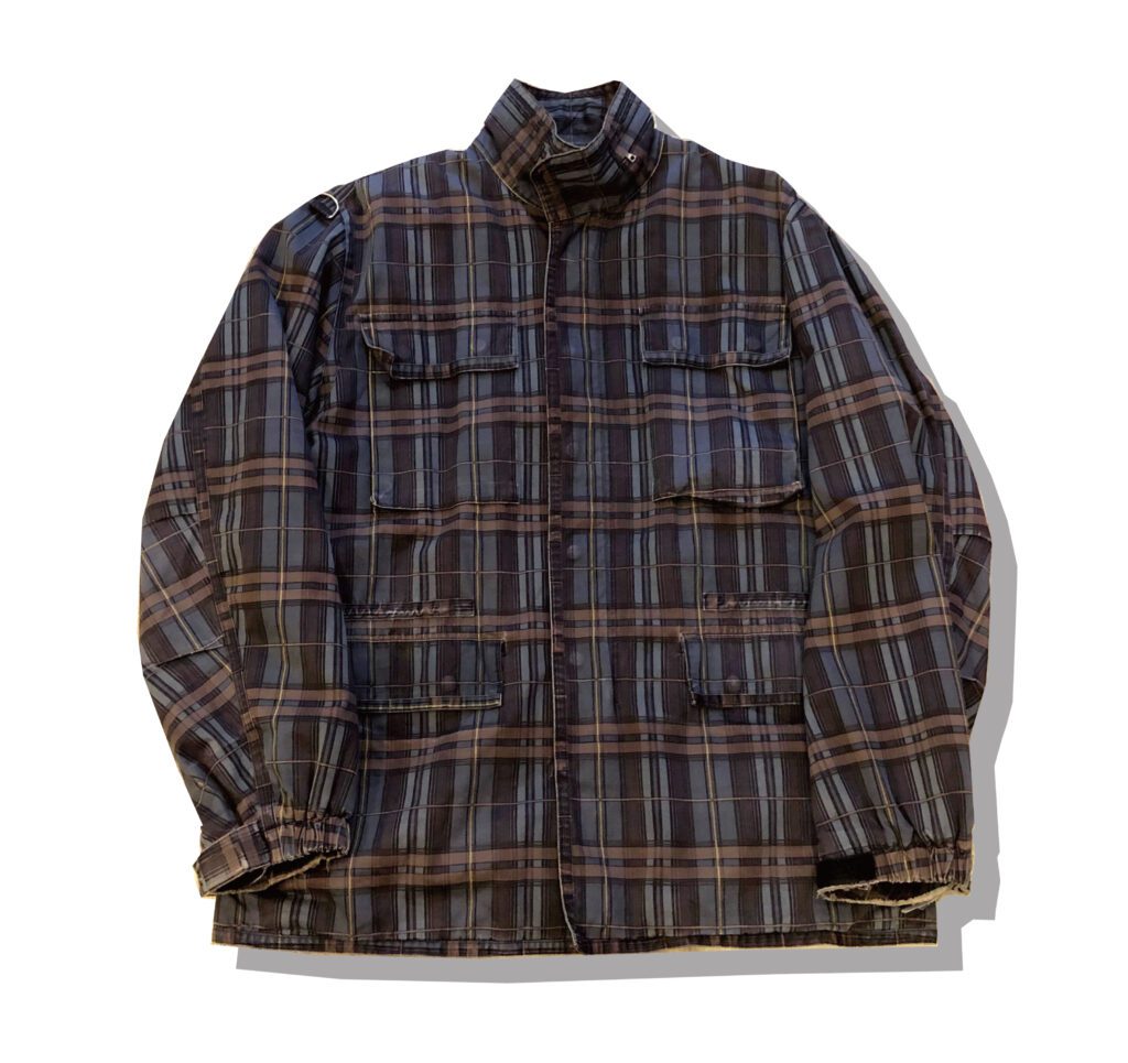 UNDERCOVER Check M-65 type field jacket 2000AW MELTING POT Front