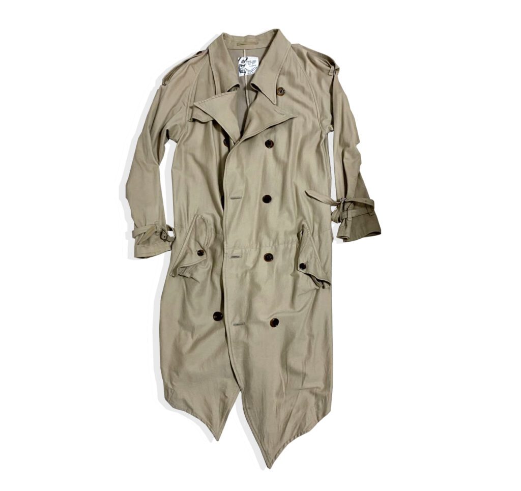 Undercover distortion Trench Coat 2004ss LANGUID Front