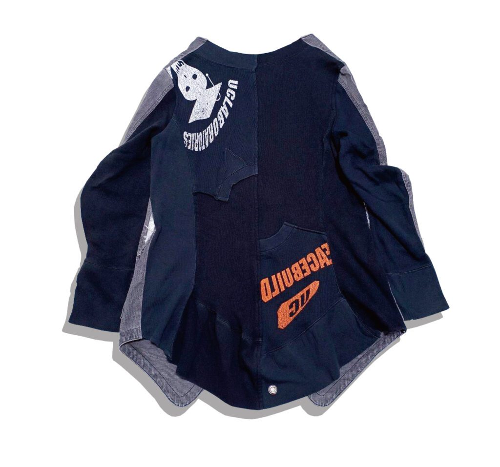 Undercover round jacket 2004SS Back