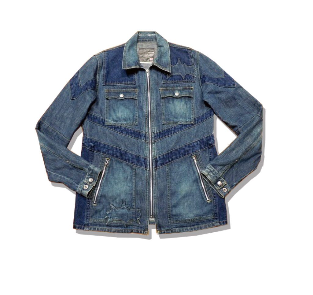 unedercover patchwork denim jacket 2002AW Front