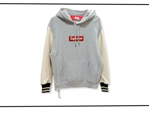 JUNYA WATANABE MAN x Supreme Box Logo Hoodie Customize Grey