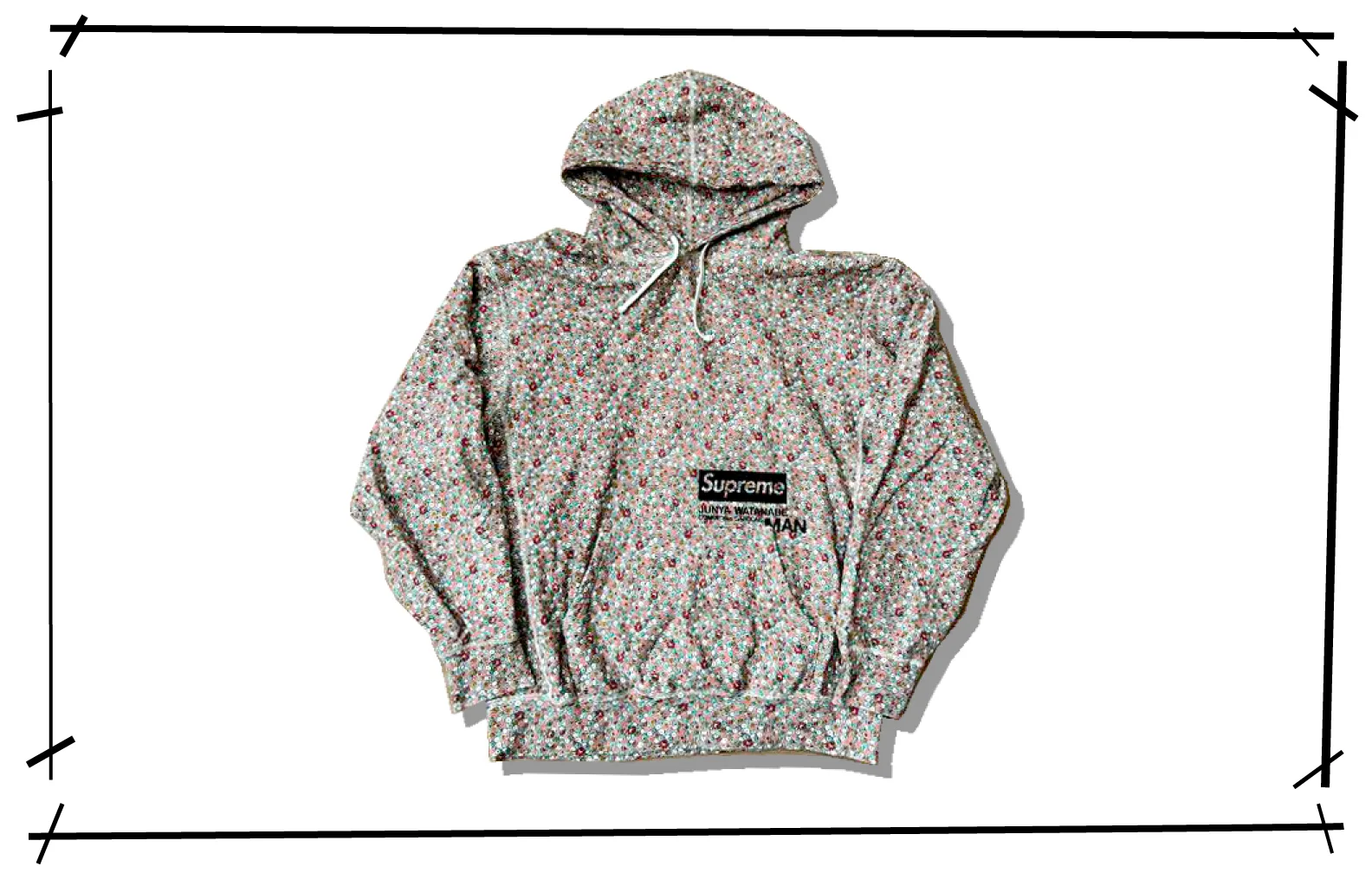 JUNYA WATANABE MAN x Supreme Pink Flowers