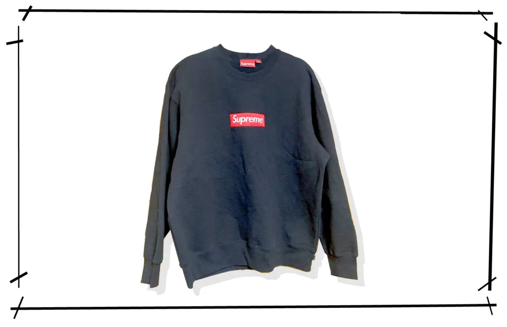 Supreme Box logo Black Sweater