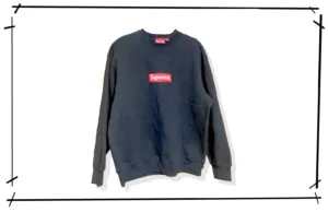 Supreme Box logo Black Sweater