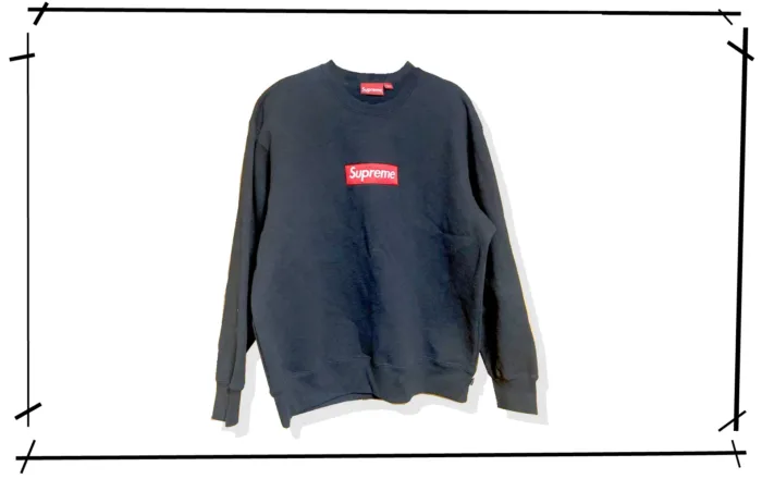 Supreme Box logo Black Sweater