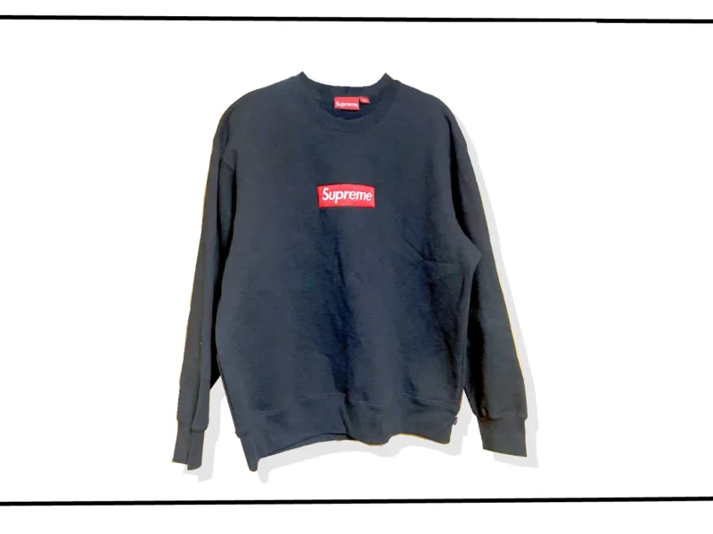 Supreme Box logo Black Sweater