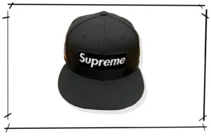 Supreme Box logo Newera World Famous