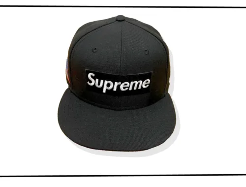 Supreme Box logo Newera World Famous