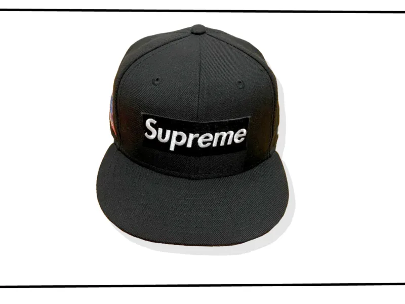 Supreme Box logo Newera World Famous