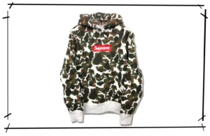 Supreme Box logo camo hoddie 2012FW