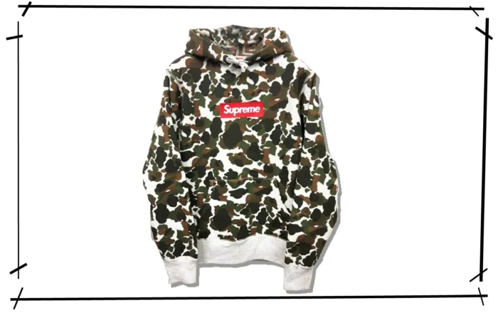 Supreme Box logo camo hoddie 2012FW