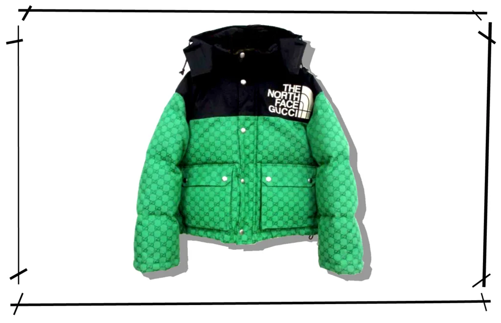 The Northface x Gucci Padded JAcket 2021AW