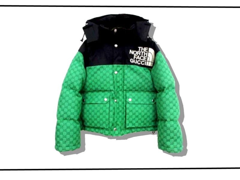 The Northface x Gucci Padded JAcket 2021AW
