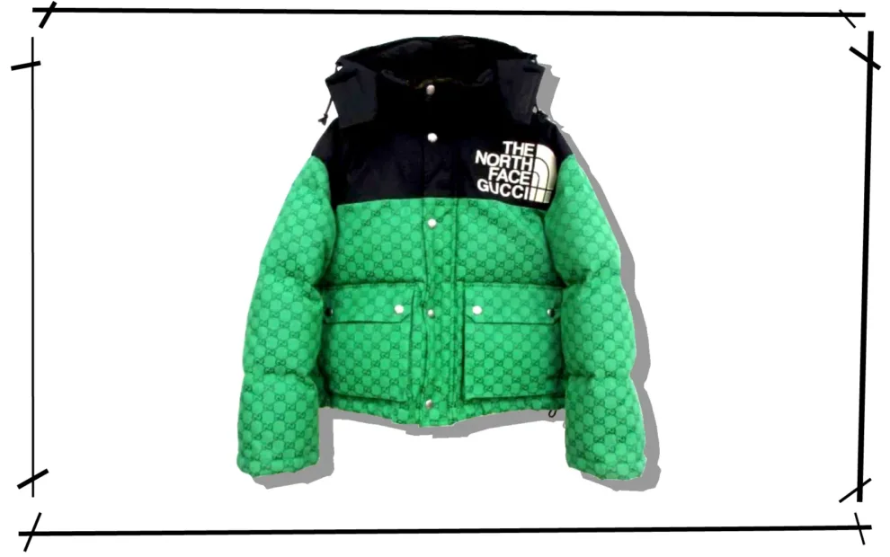 The Northface x Gucci Padded JAcket 2021AW