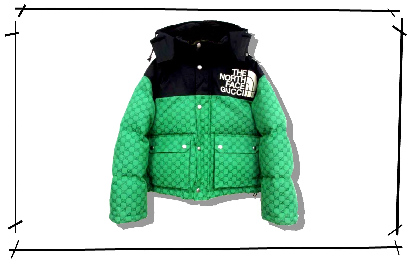 The Northface x Gucci Padded JAcket 2021AW