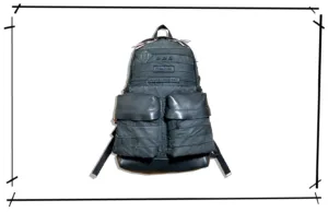 UNDERCOVER Leather Backpack Black SCAB 2003 Spring Summer