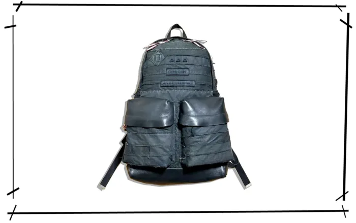 UNDERCOVER Leather Backpack Black SCAB 2003 Spring Summer