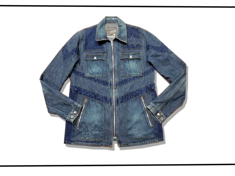 unedercover patchwork denim jacket 2002AW