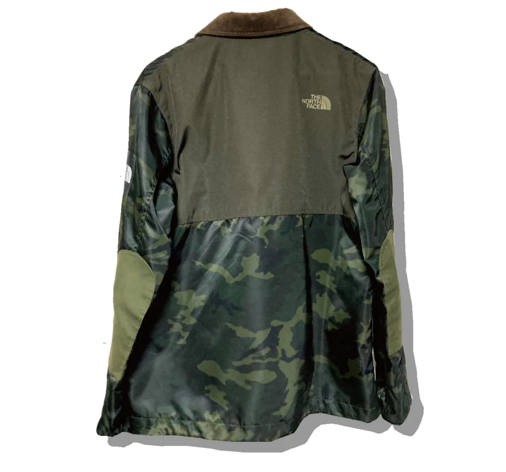 eYe junyawatanabe man x the northface Camo Coach jacket 2019SS Back