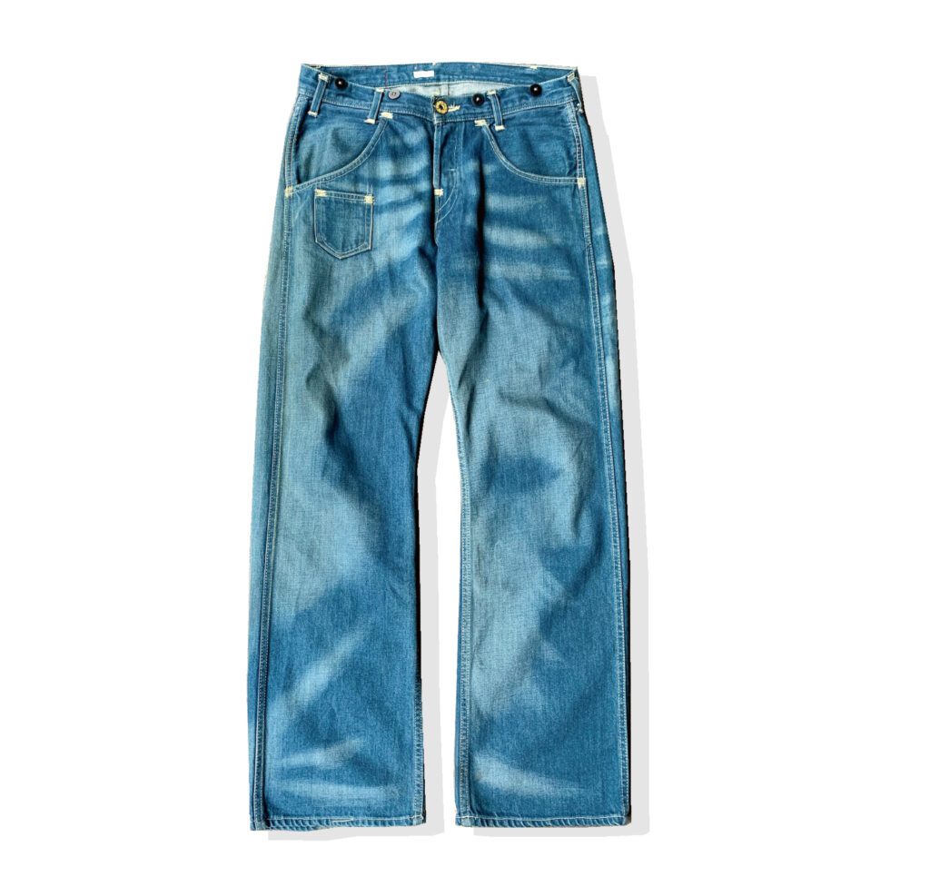 Levi's RED Mary LOU Work Denim Pants 2003AW Front